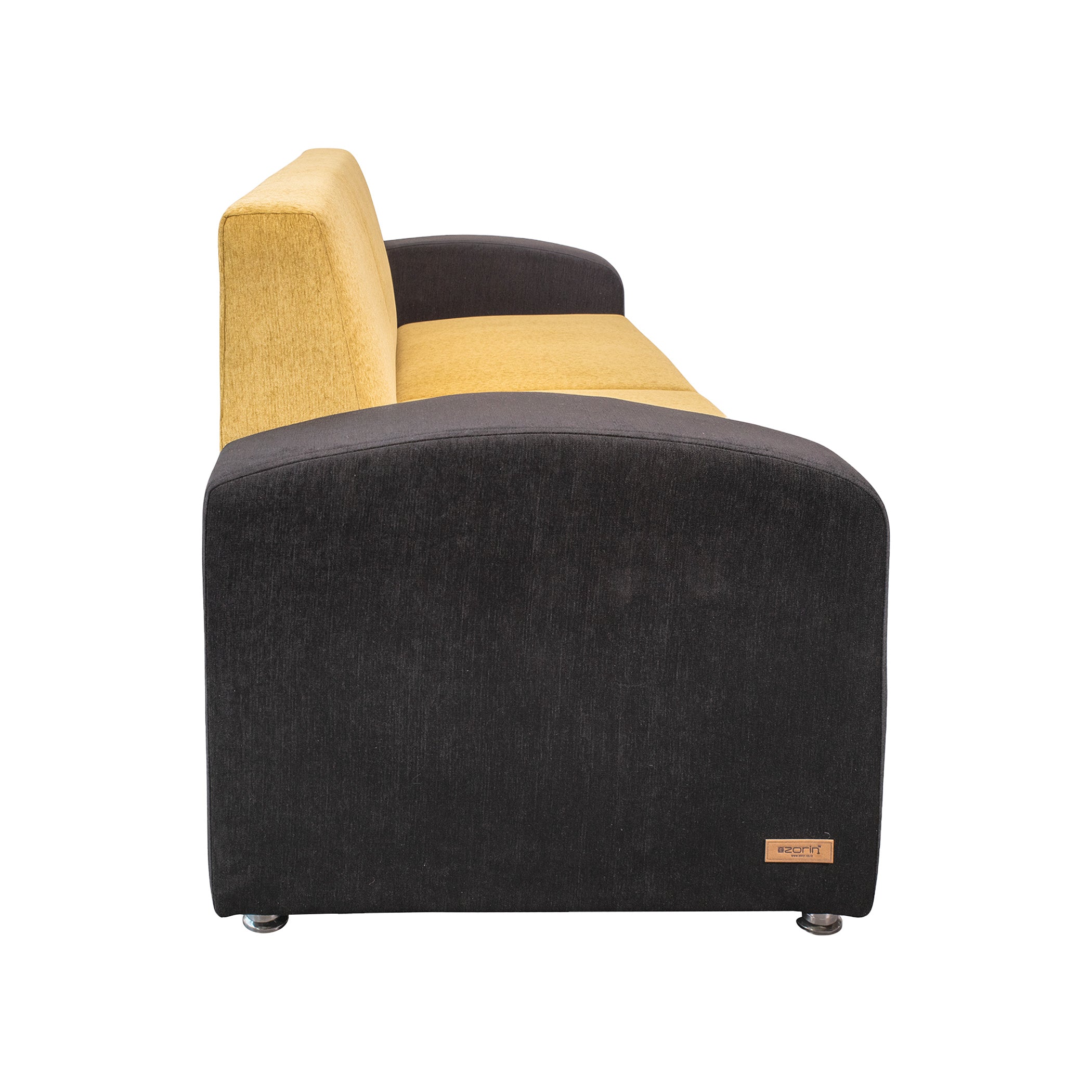 Swiss BlackYellow 3S Sofa by Zorin Zorin