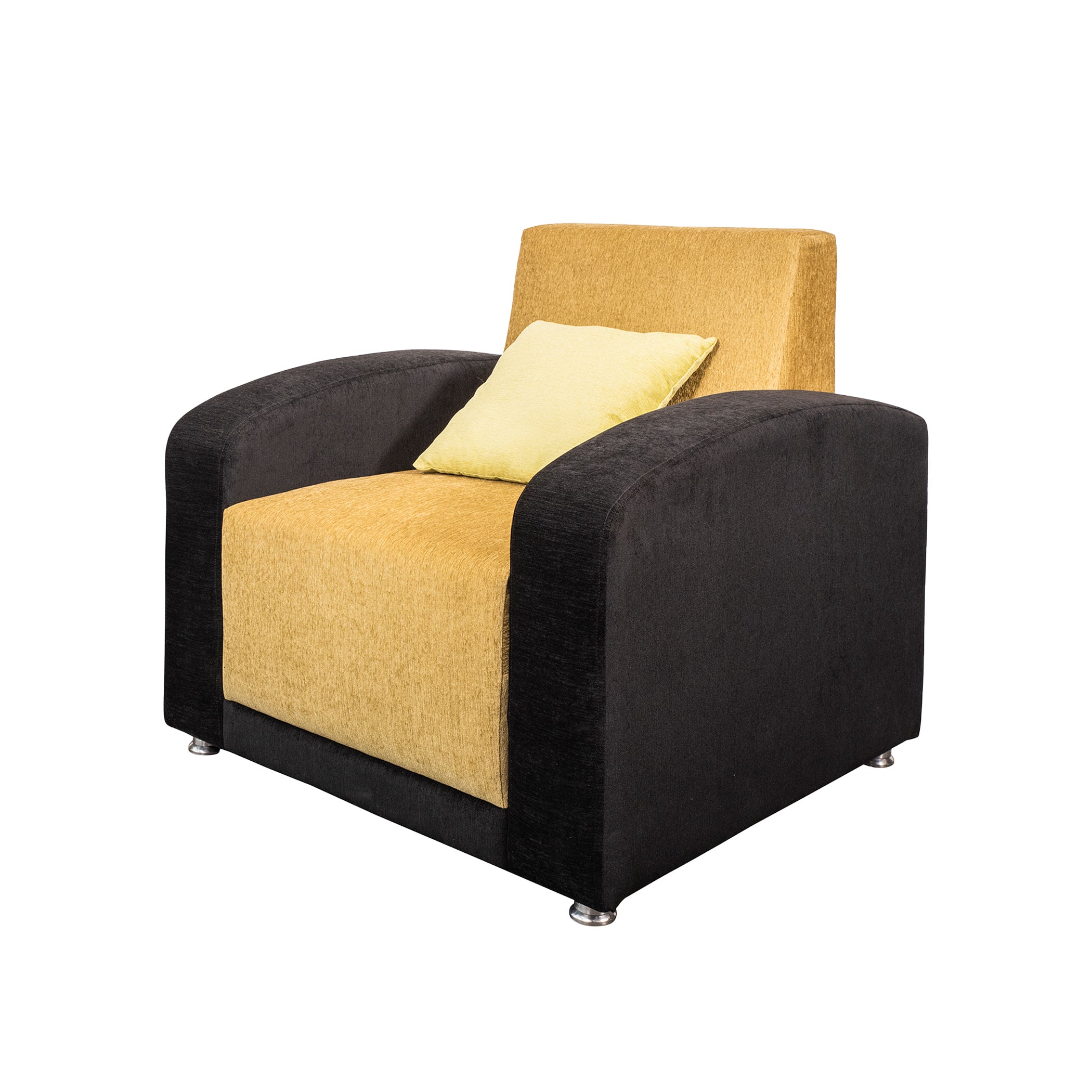 Swiss BlackYellow 1S Sofa by Zorin Zorin