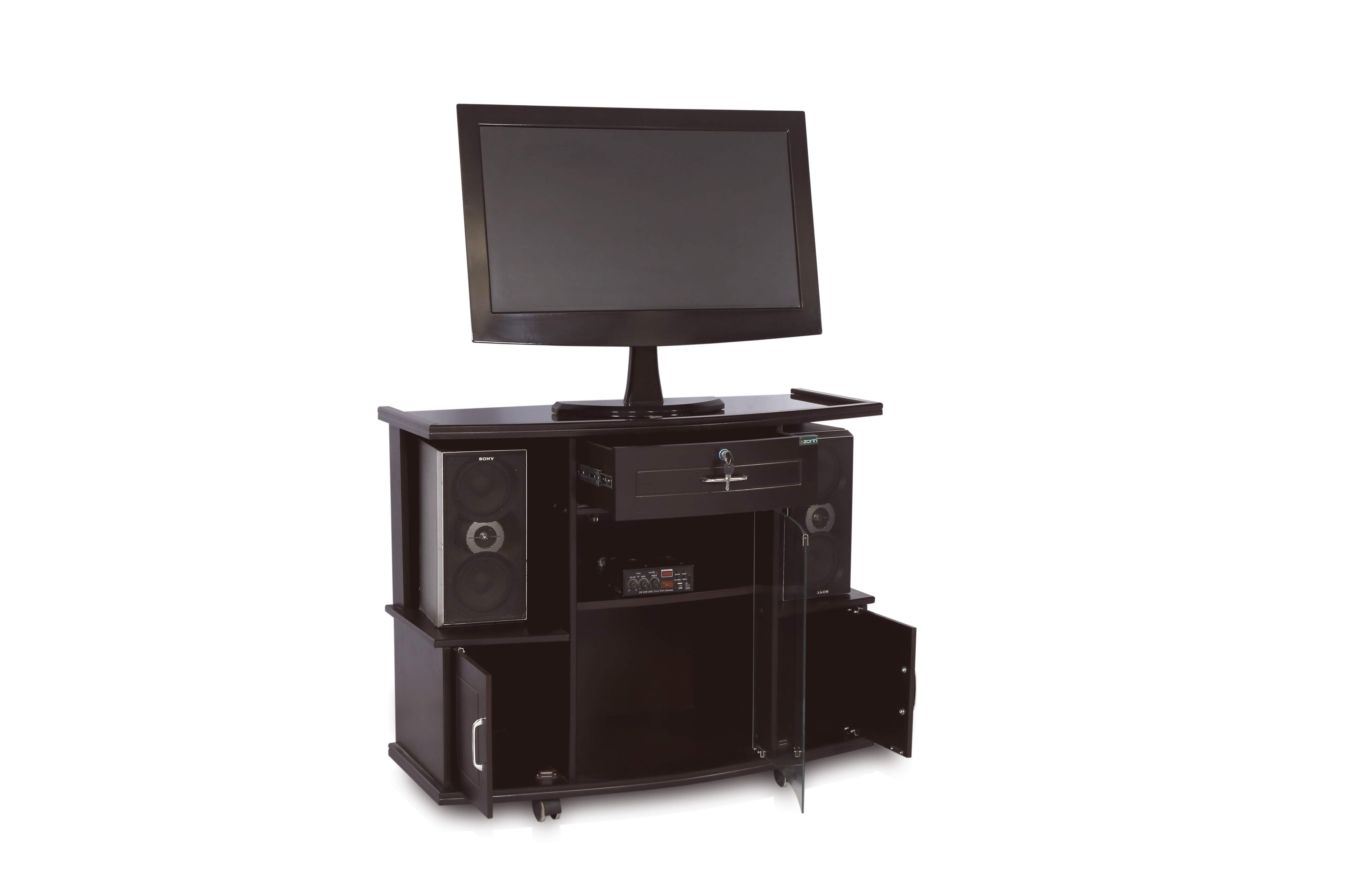 TR42M TV Unit by Zorin in Walnut Finish Zorin