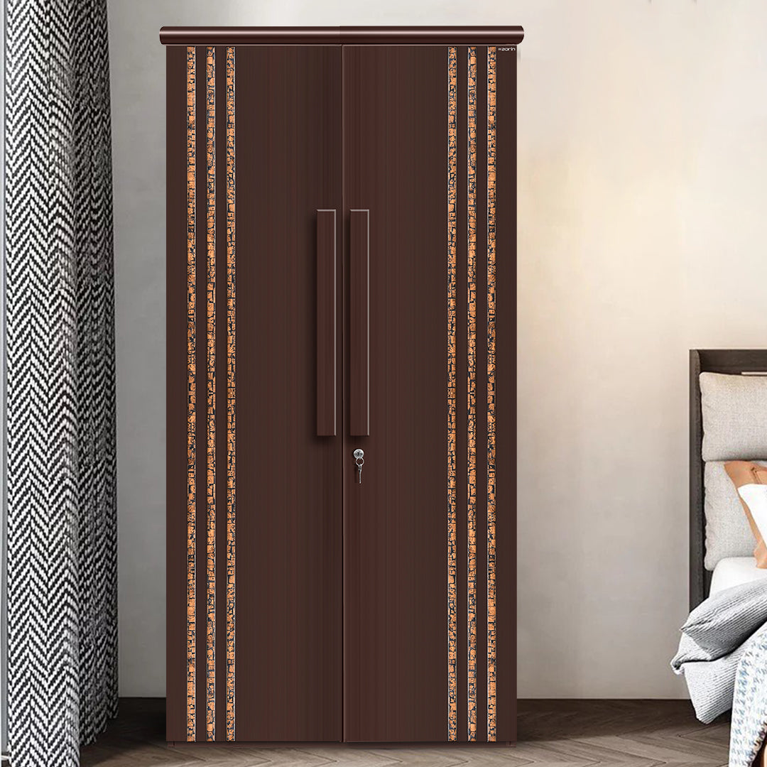 Alpha 2D Wardrobe by Zorin in Walnut Finish Zorin