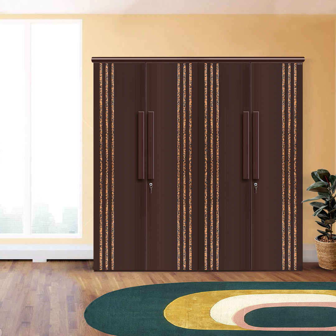 Alpha 2D Wardrobe by Zorin in Walnut Finish Zorin
