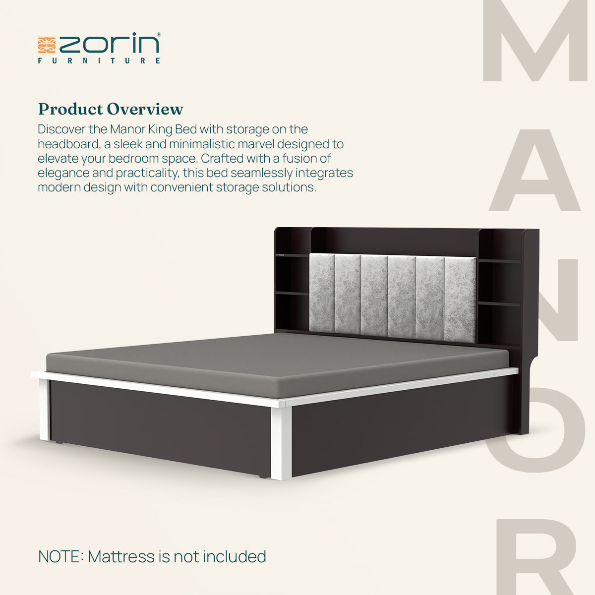 Manor Bed Storage Zorin