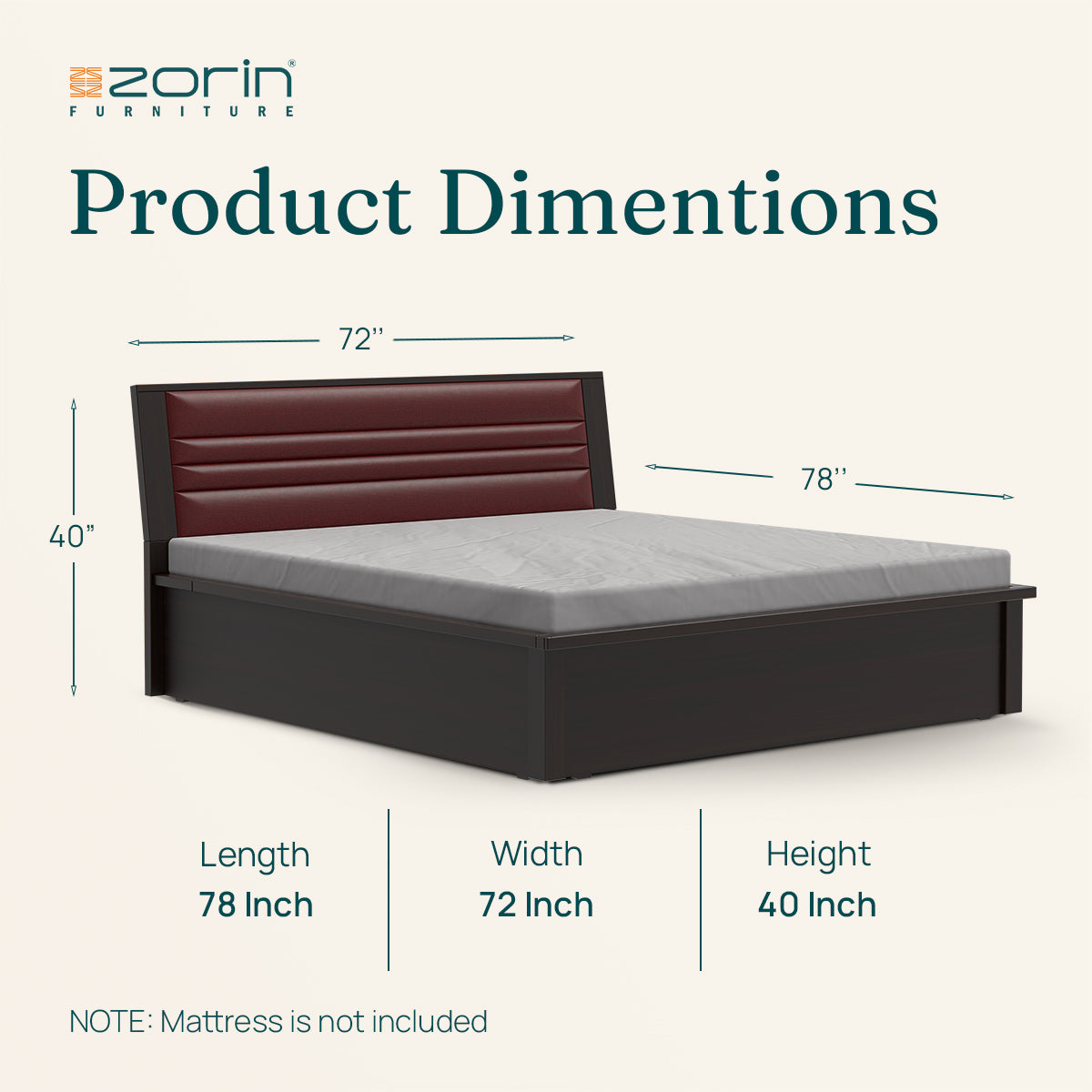 Halley Bed Storage Zorin