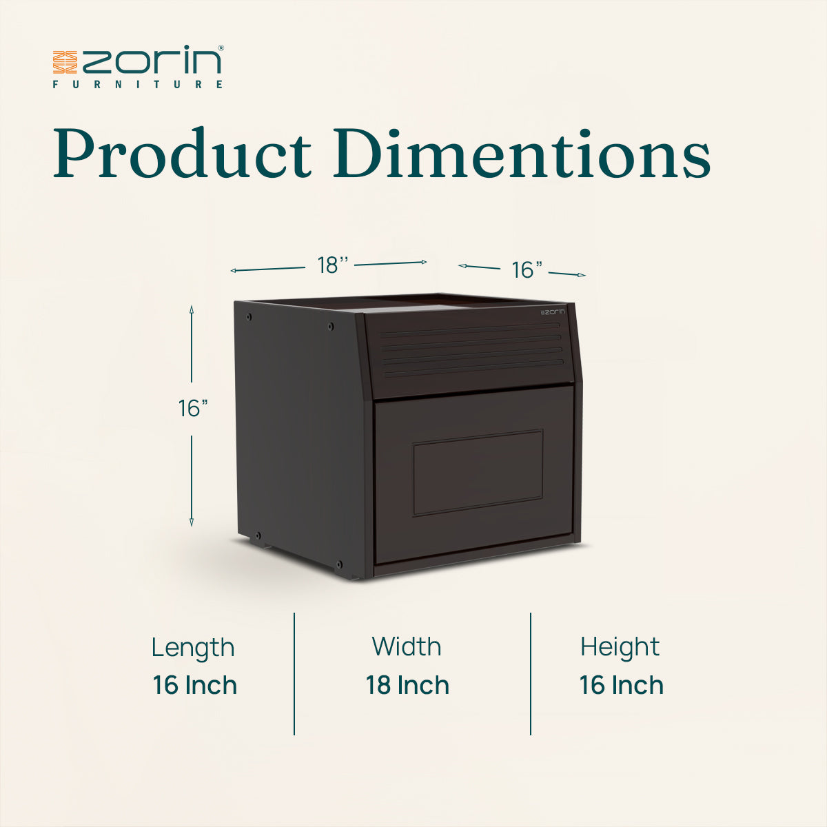 BT-9 Bed Side Table Zorin