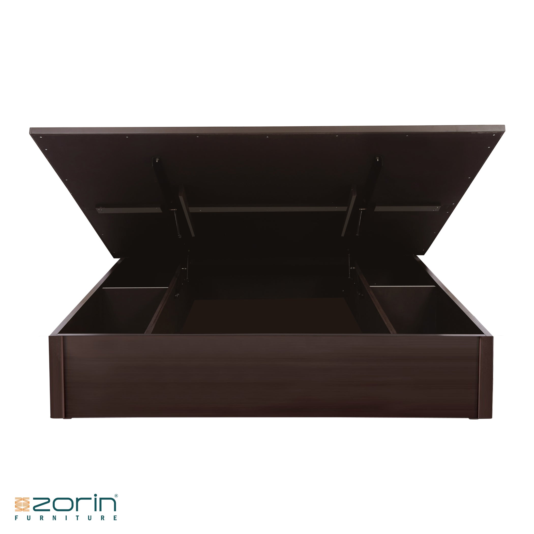 Atlas bed in Walnut Finish Zorin