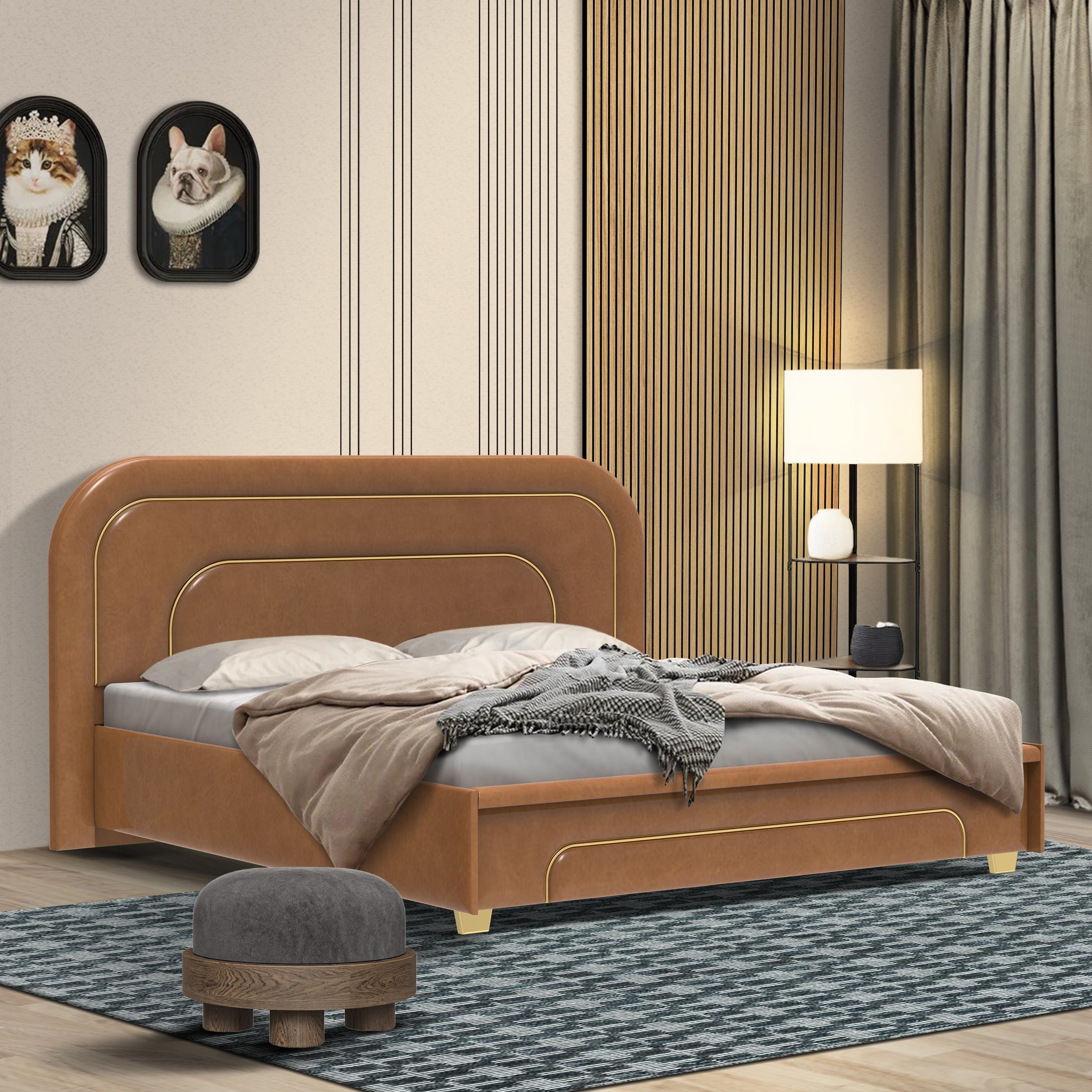 Cedar Bed Storage Zorin