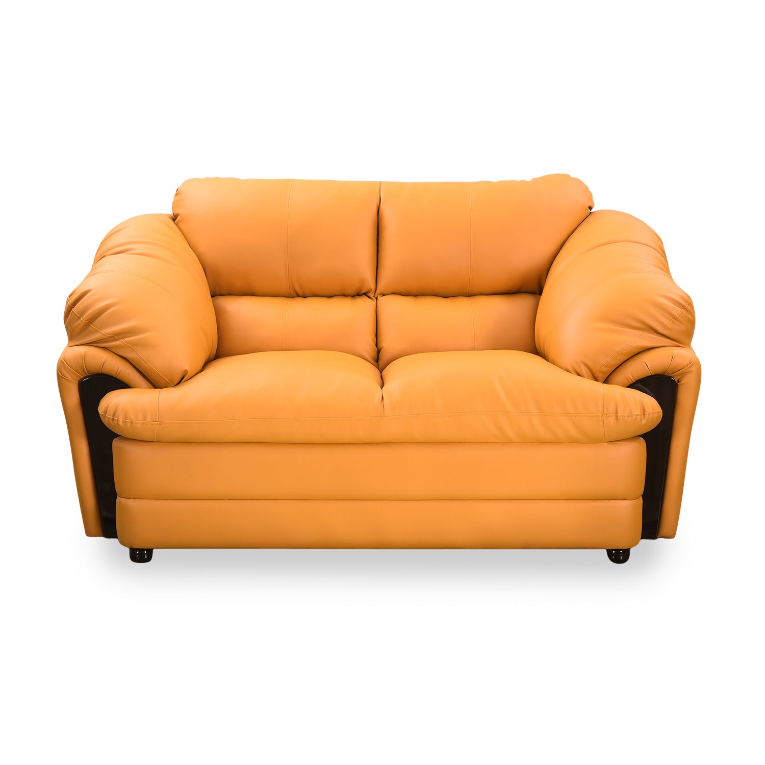 Coppenhagen Vibrant Yellow 2 Seater Sofa Zorin