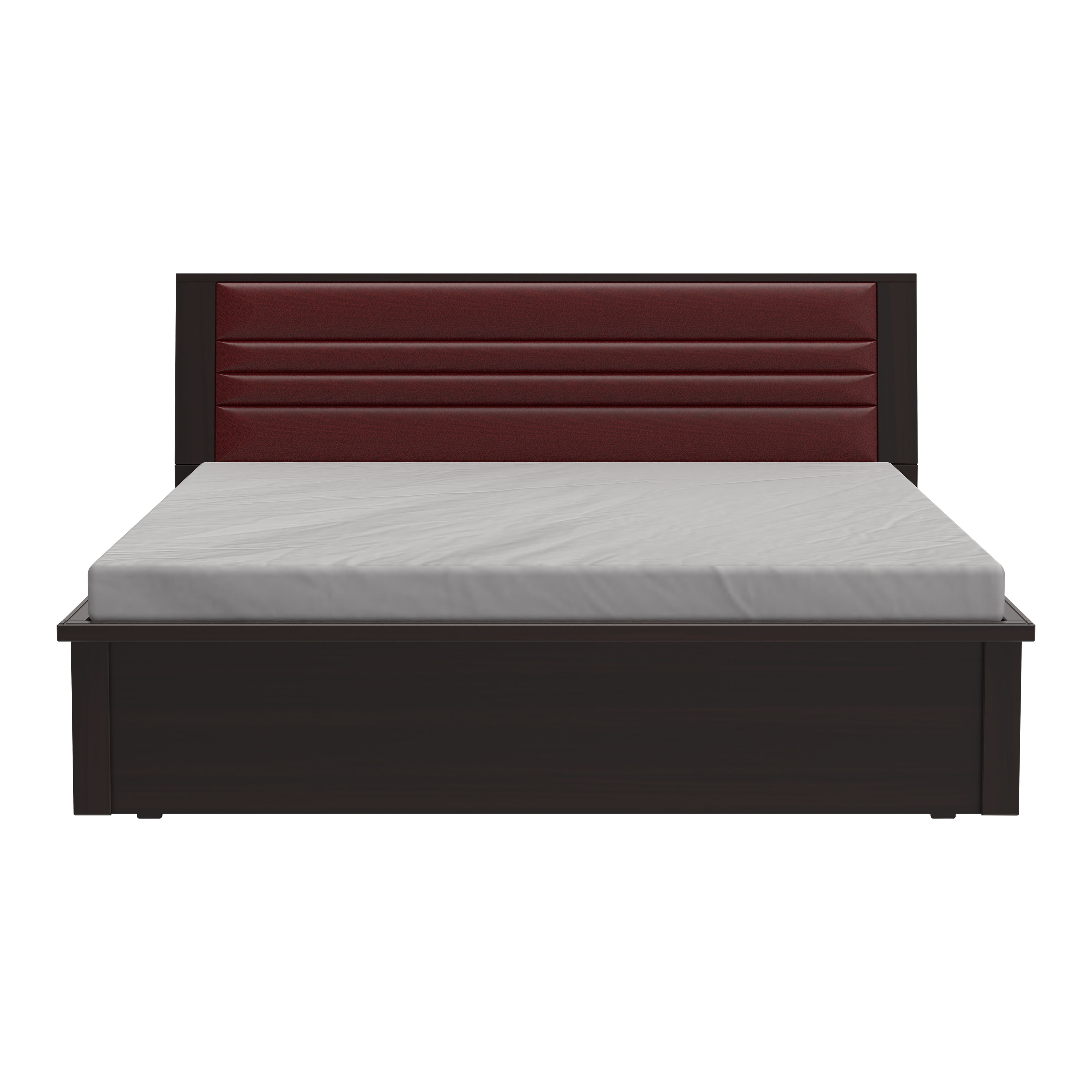 Halley bed in Walnut Finish Zorin