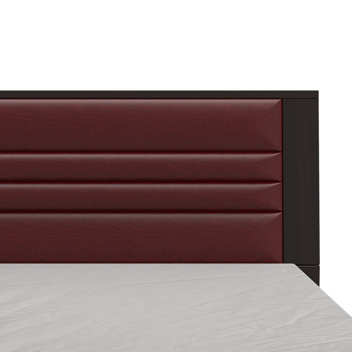 Halley bed in Walnut Finish Zorin