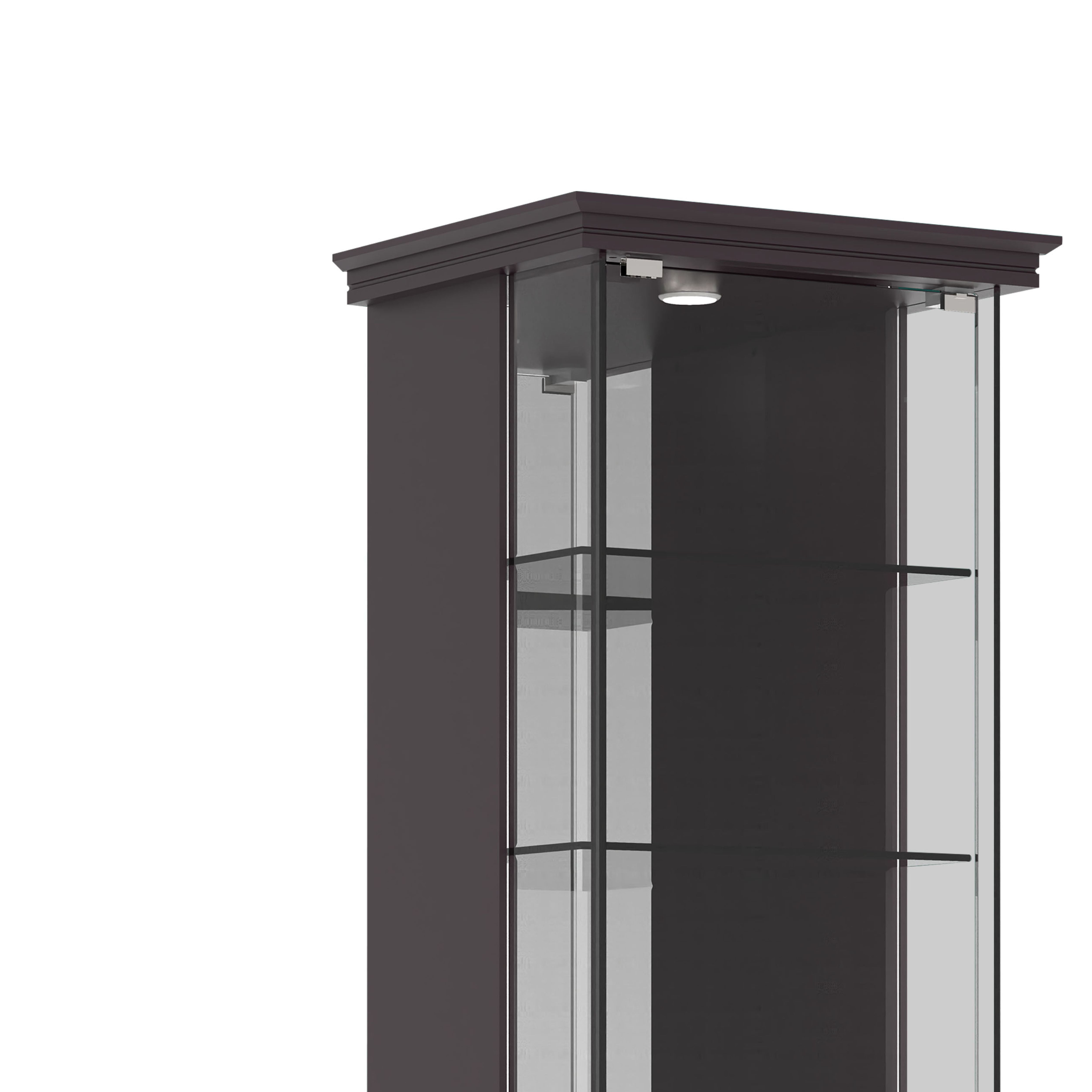 Ivan 22 Display Unit in Walnut Finish Zorin