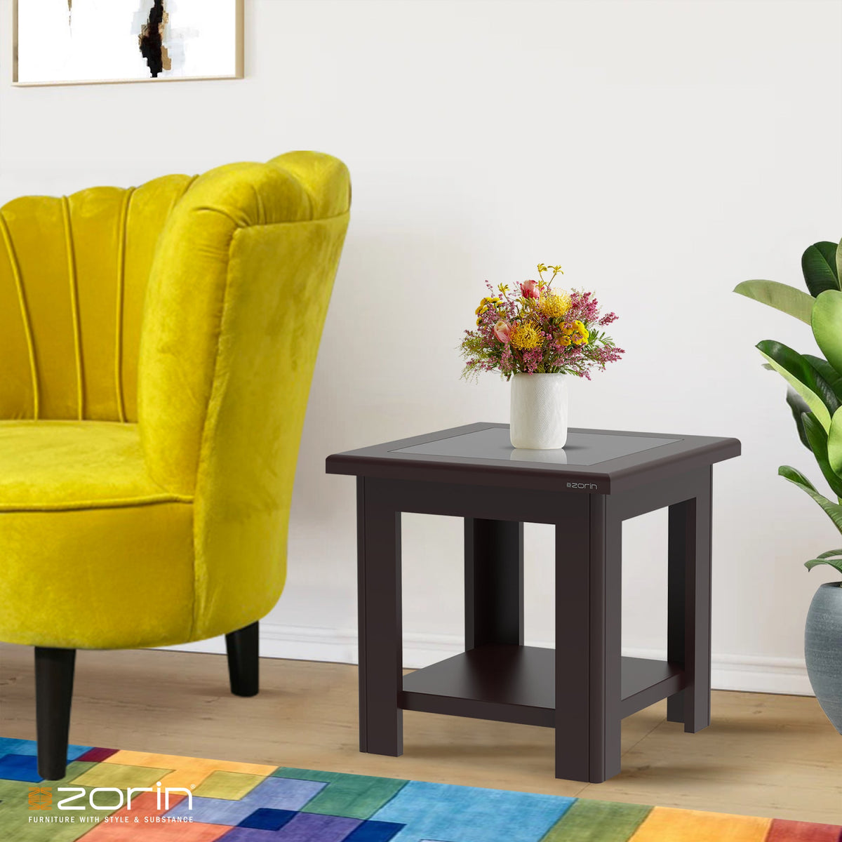 Lotus 1818 End Table Zorin
