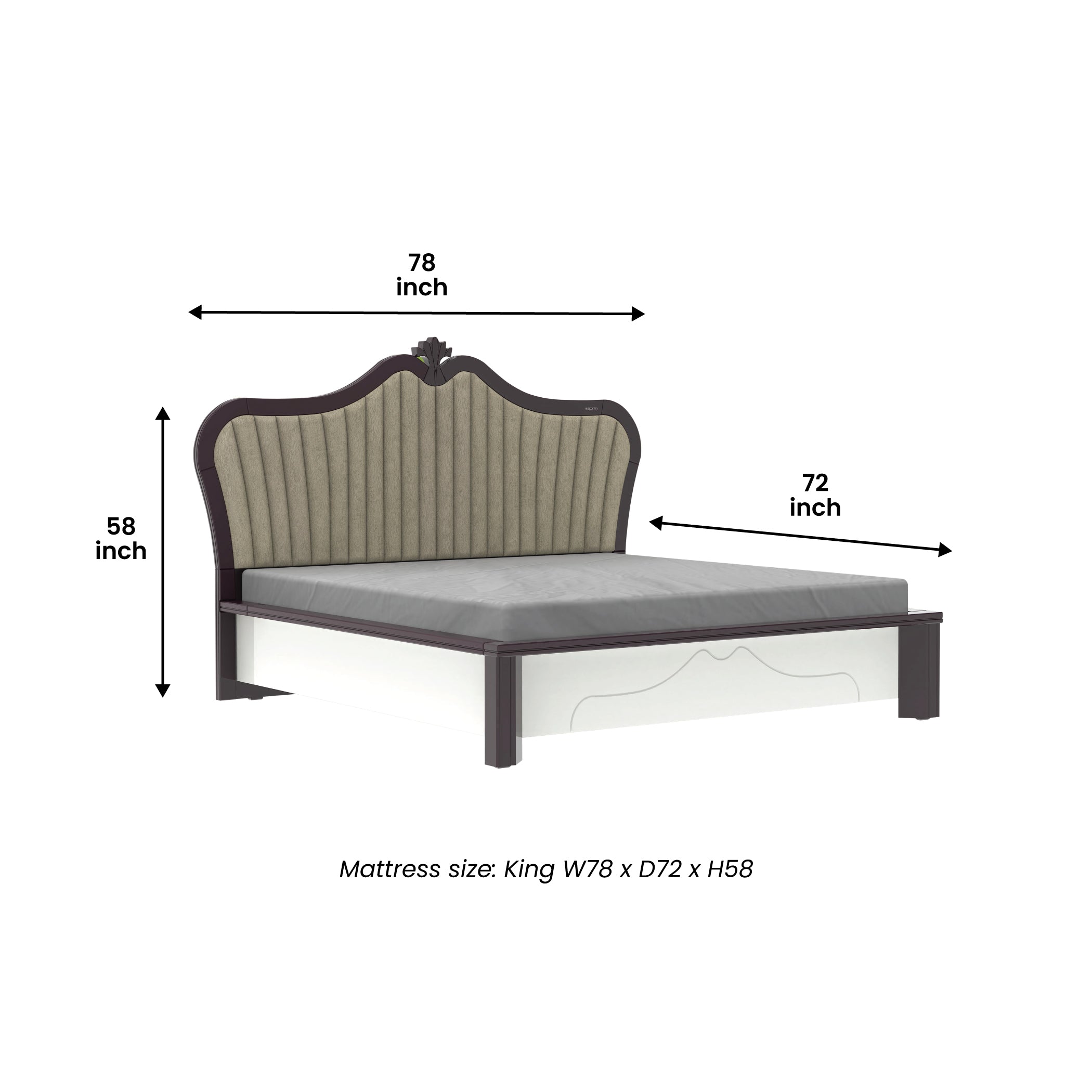 Jordan Bed Storage Zorin