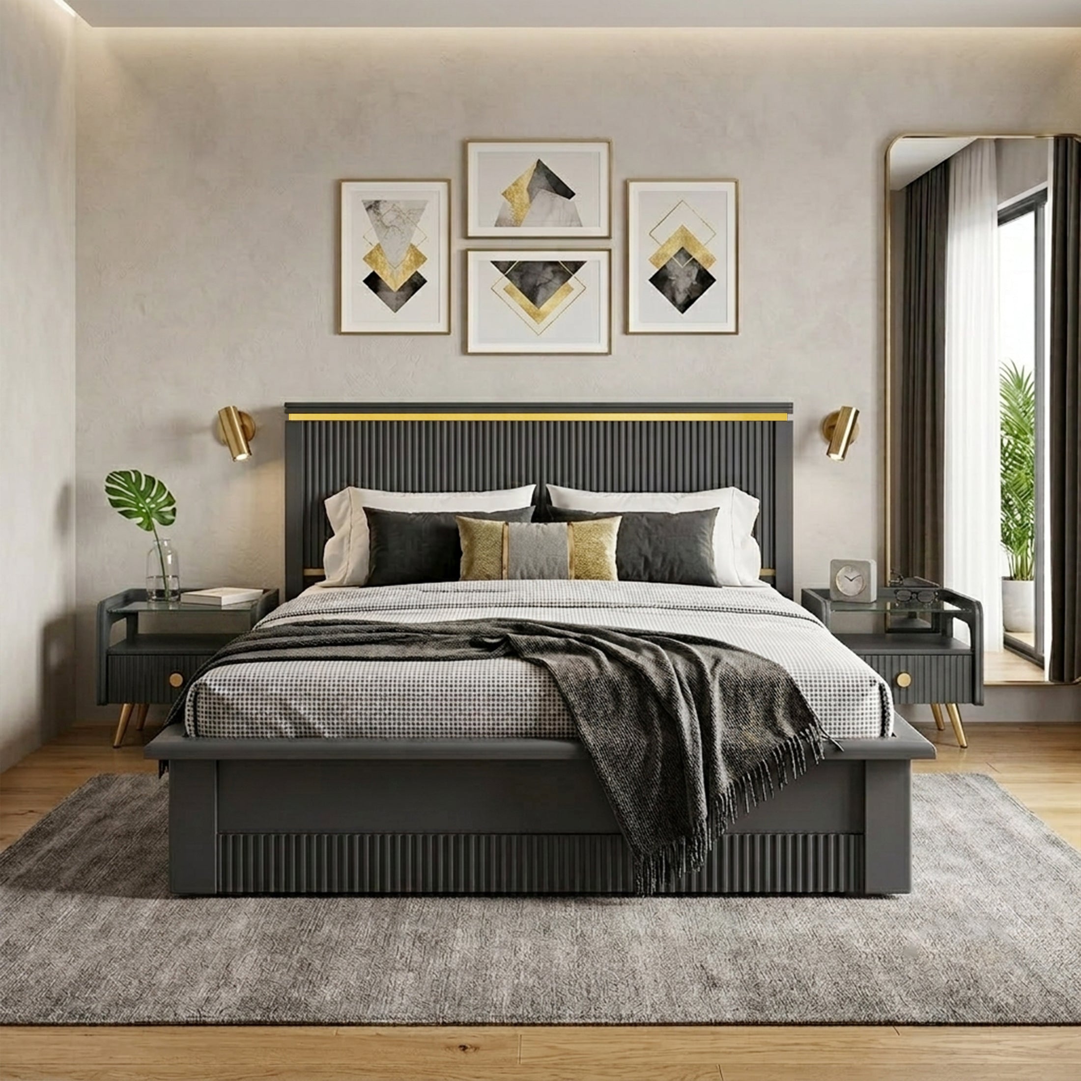 Myra Bed Storage Zorin