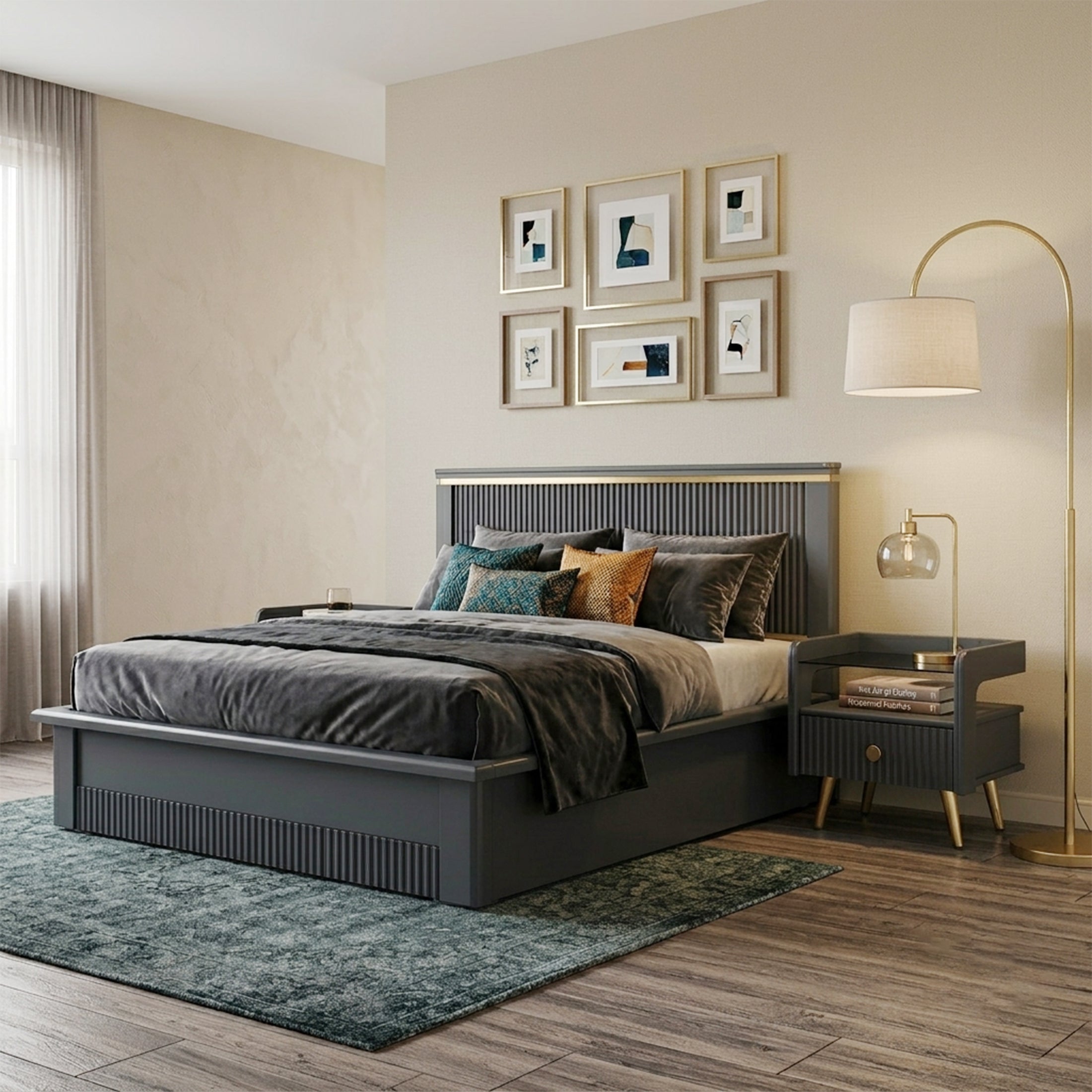 Myra Bed Storage Zorin