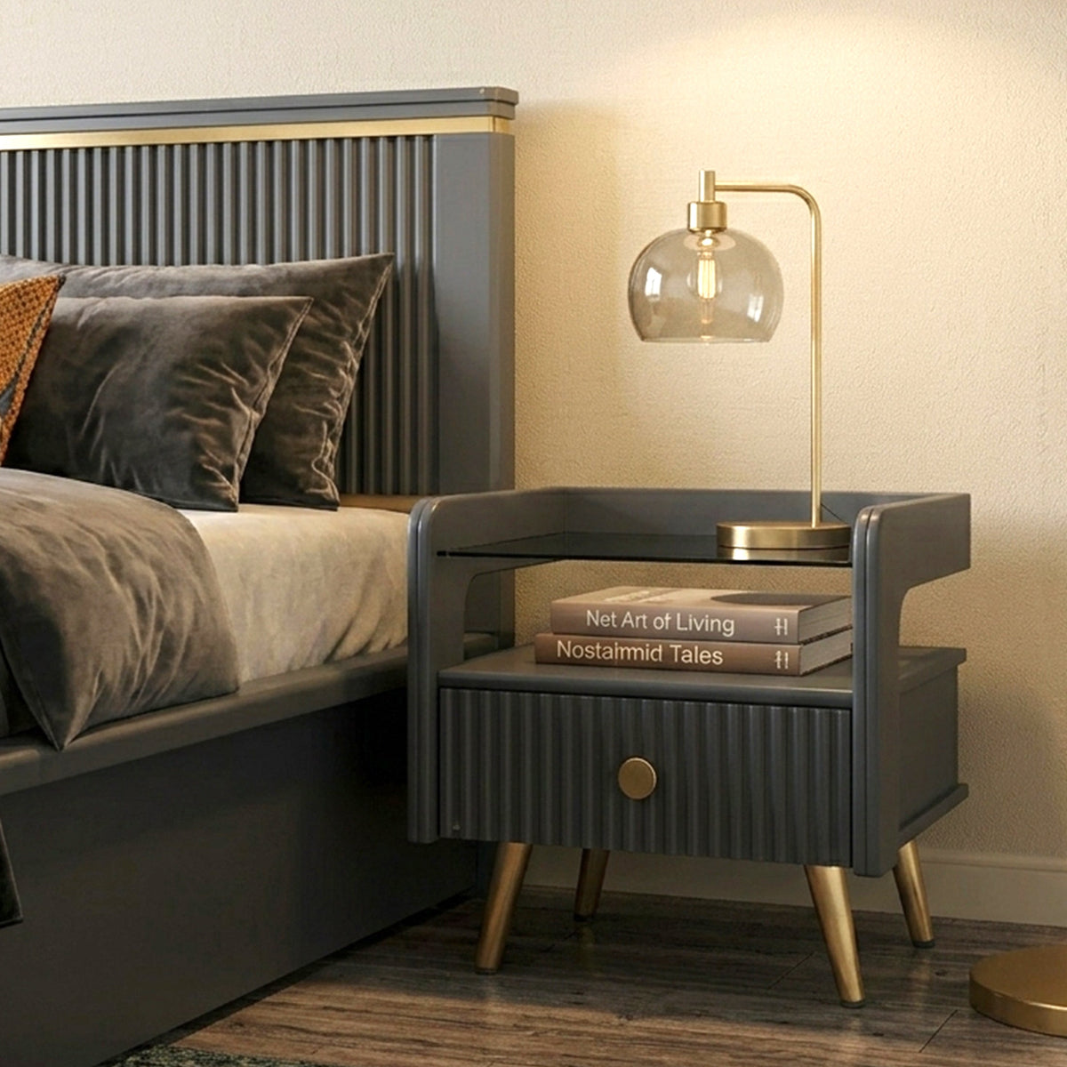 Ombre Bed Side Table Zorin
