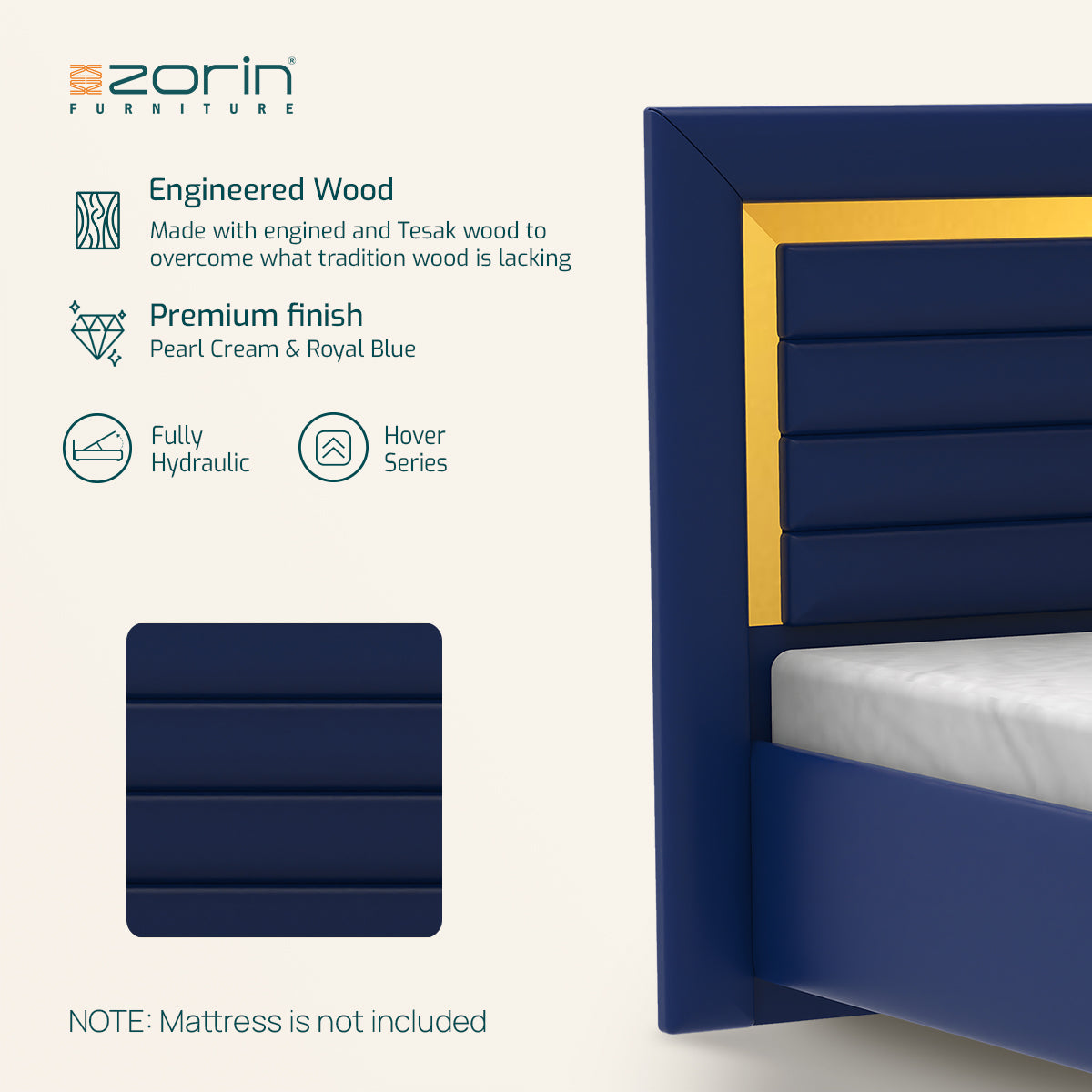 Roger Bed Storage Zorin