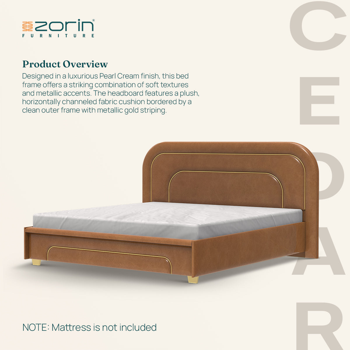 Cedar Bed Storage Zorin