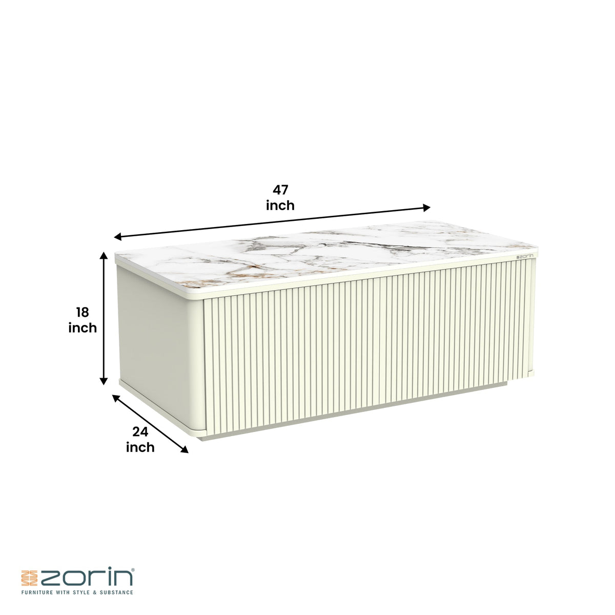 Brich Coffee Table Zorin
