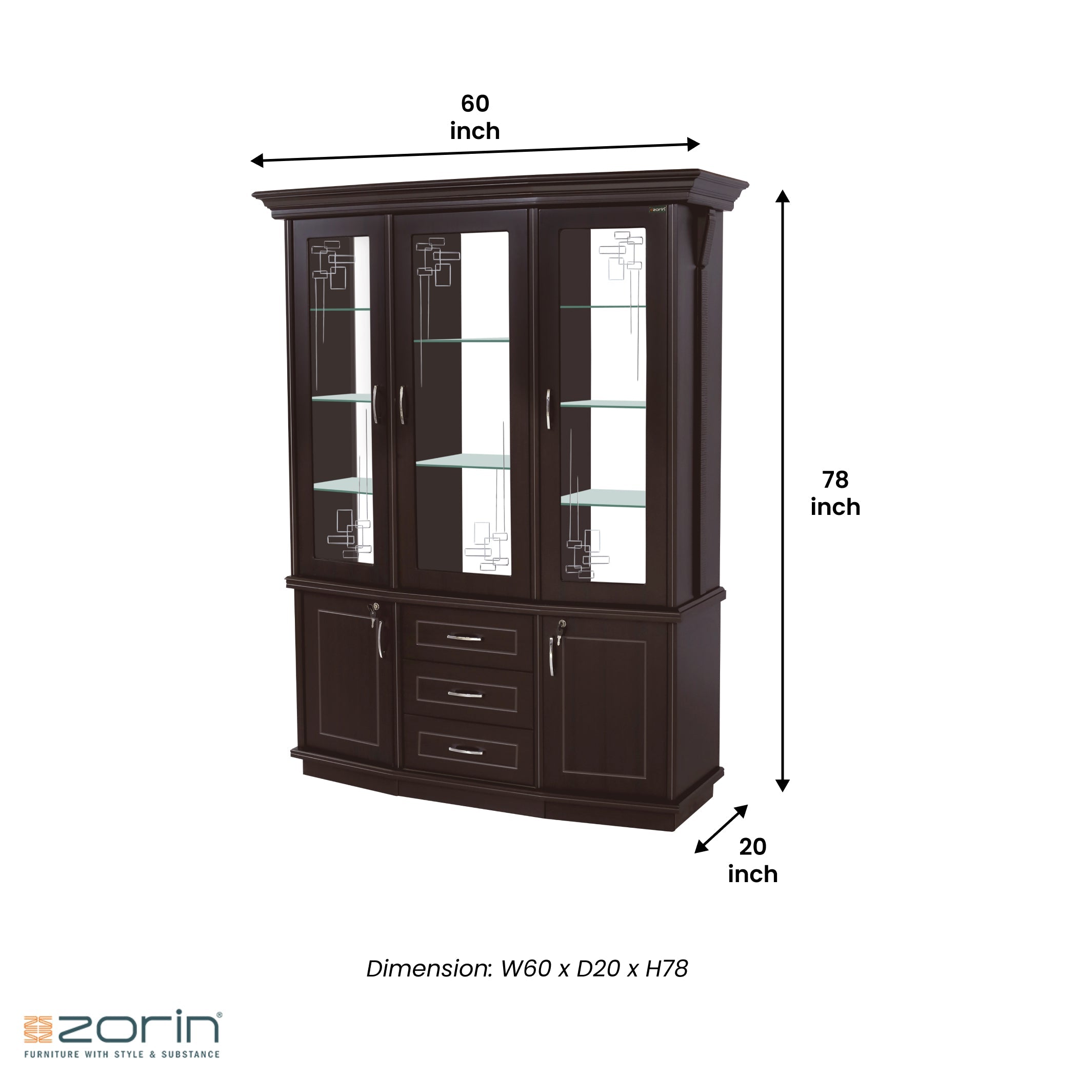 Grace 60 Display Unit Zorin