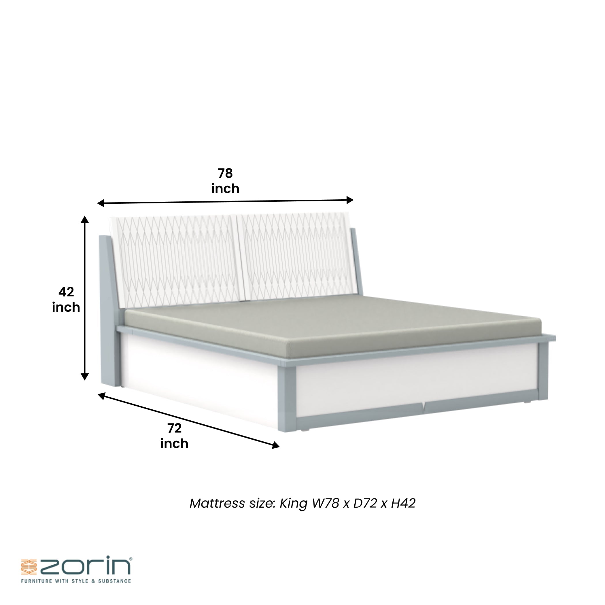 OLIVIA Bed Box Zorin