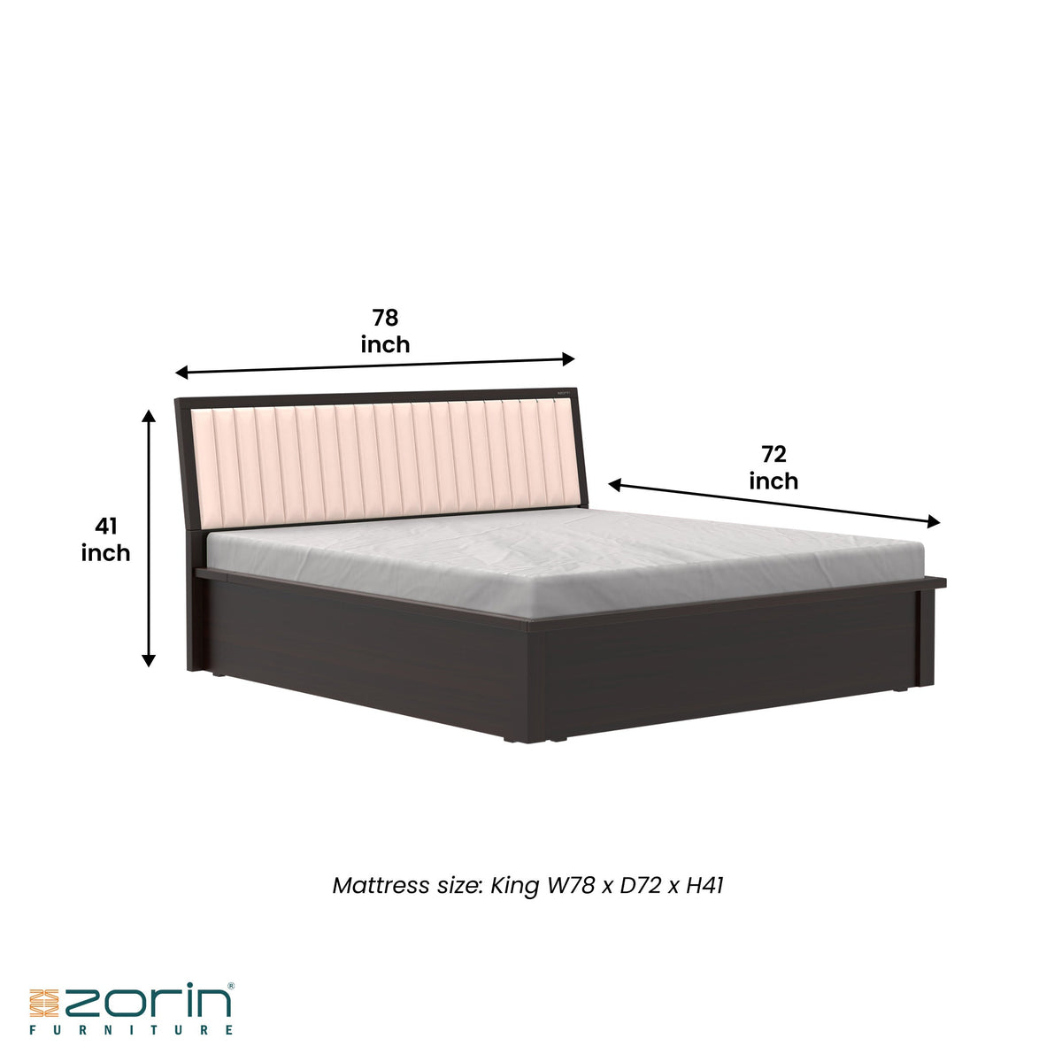 SIGNATURE King Bed Storage Zorin