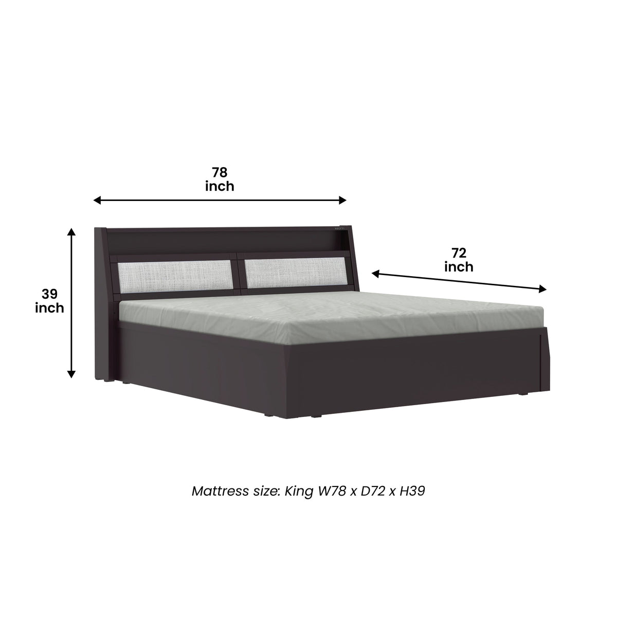 Atria Bed Storage Zorin