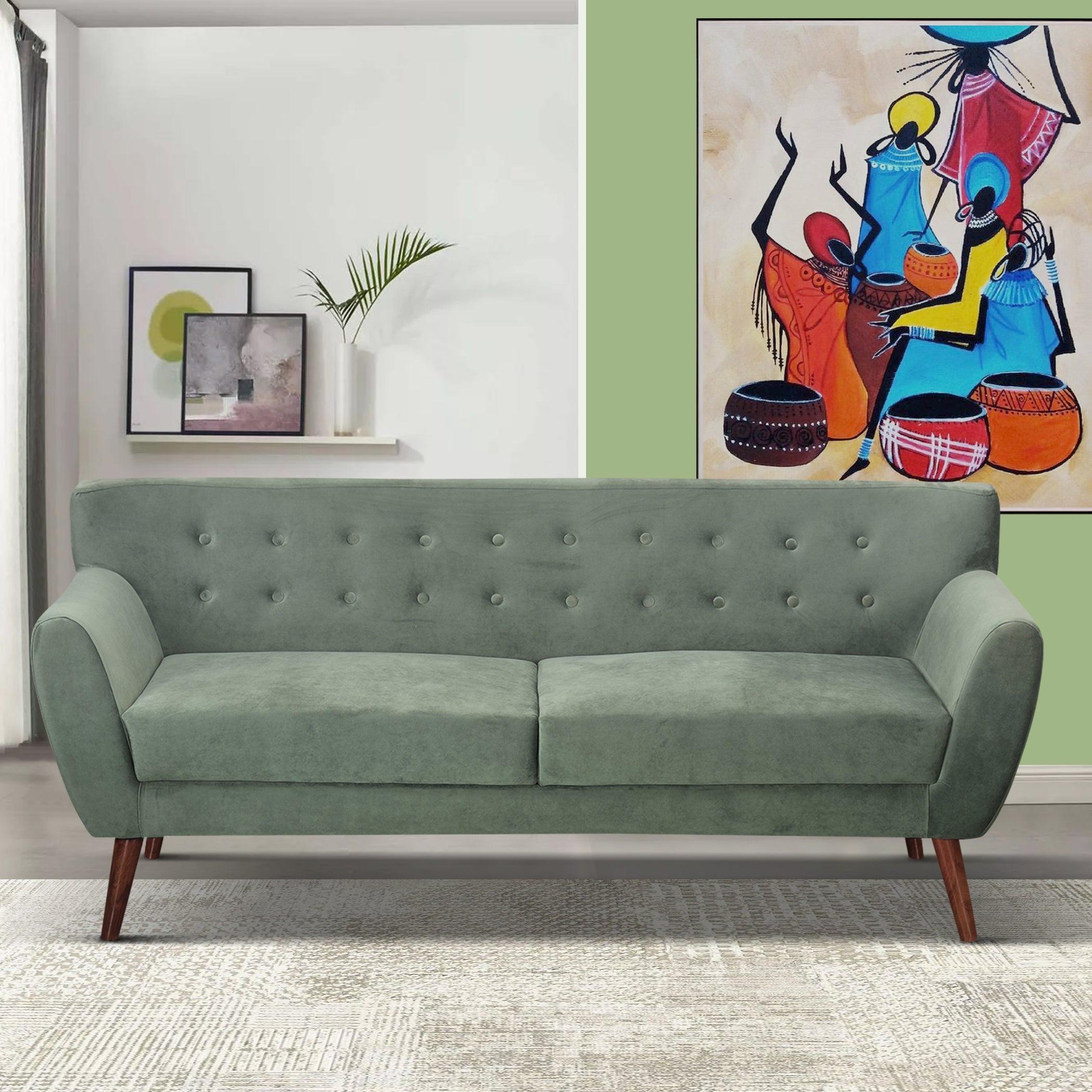 Athens SpaceGrey 3S Sofa by Zorin Zorin