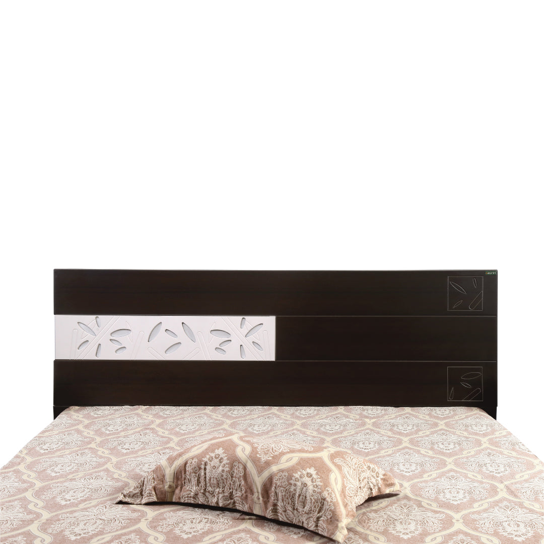 Carina King bed by Zorin in Walnut Finish Zorin