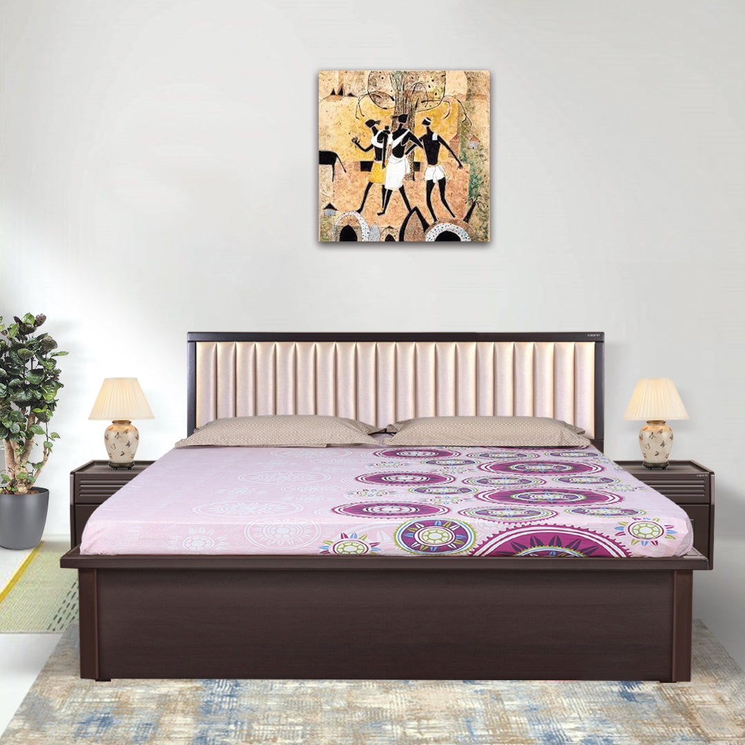 Signature King bed by Zorin in Walnut Finish Zorin