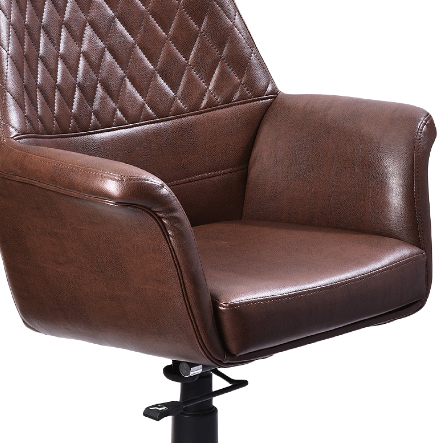 ZFB1006 Medium Back Chair by Zorin in Brown Color Zorin