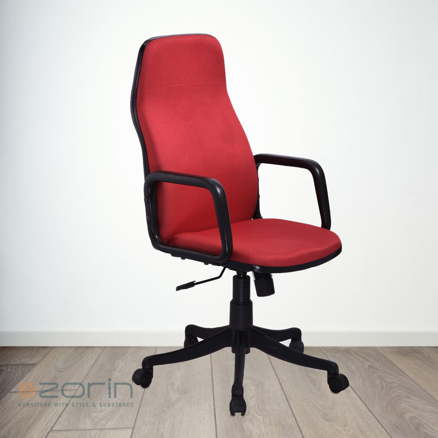 ZSE1023 High Back Chair by Zorin in Red Color Zorin