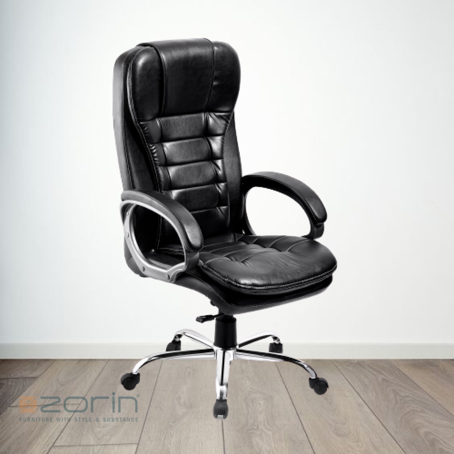 ZSE1029 High Back Chair by Zorin in Black Color Zorin