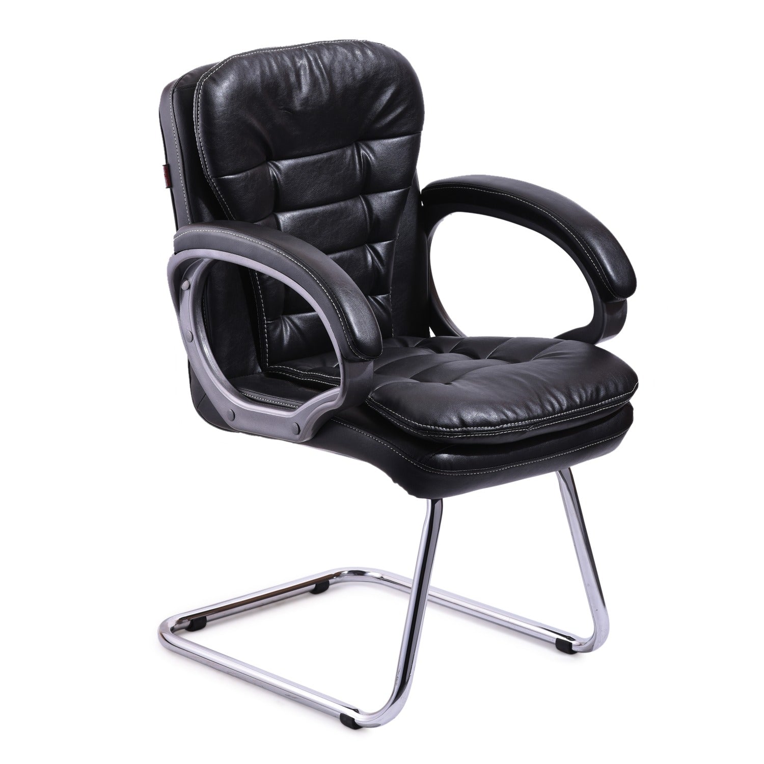 ZSV1031 Medium Back Chair by Zorin in Black Color Zorin