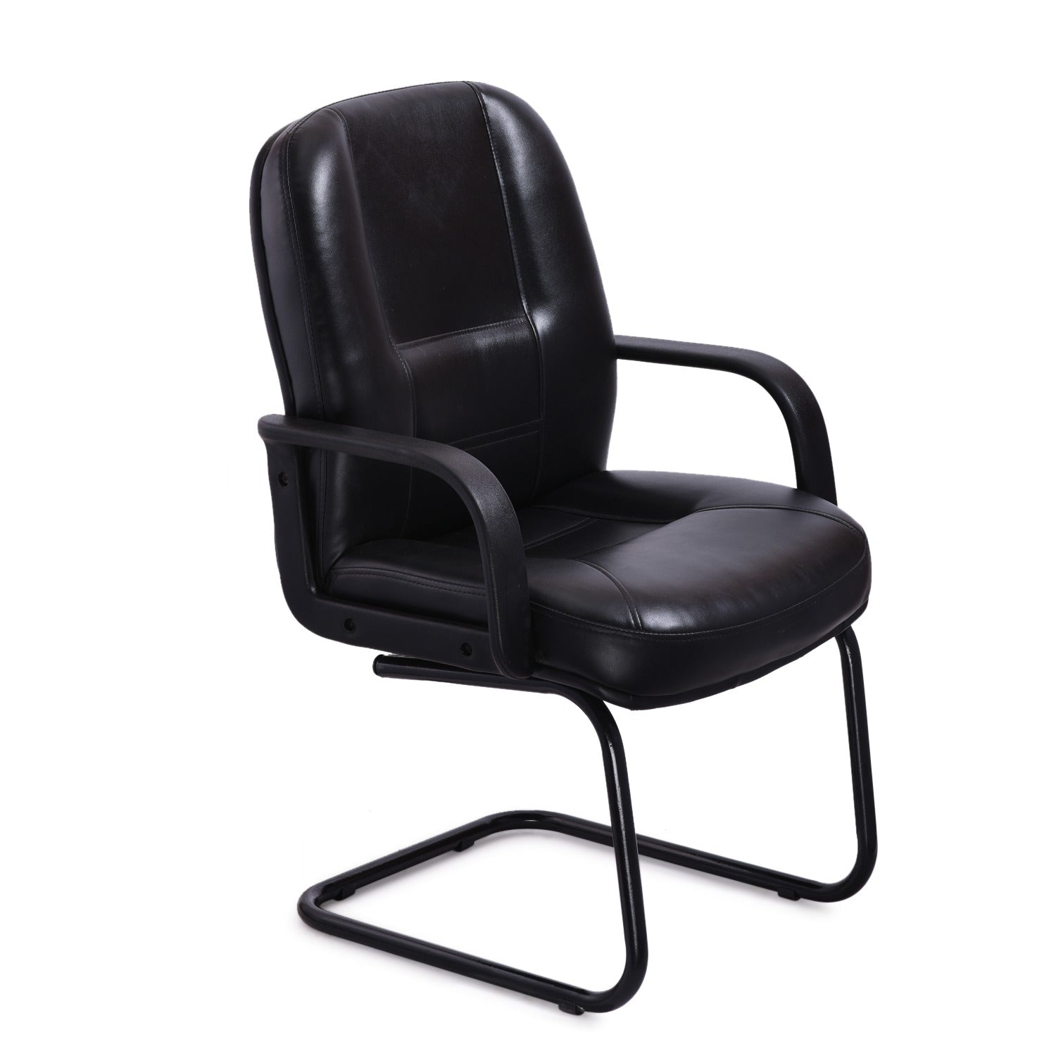 ZSV1044 Medium Back Chair by Zorin in Black Color Zorin