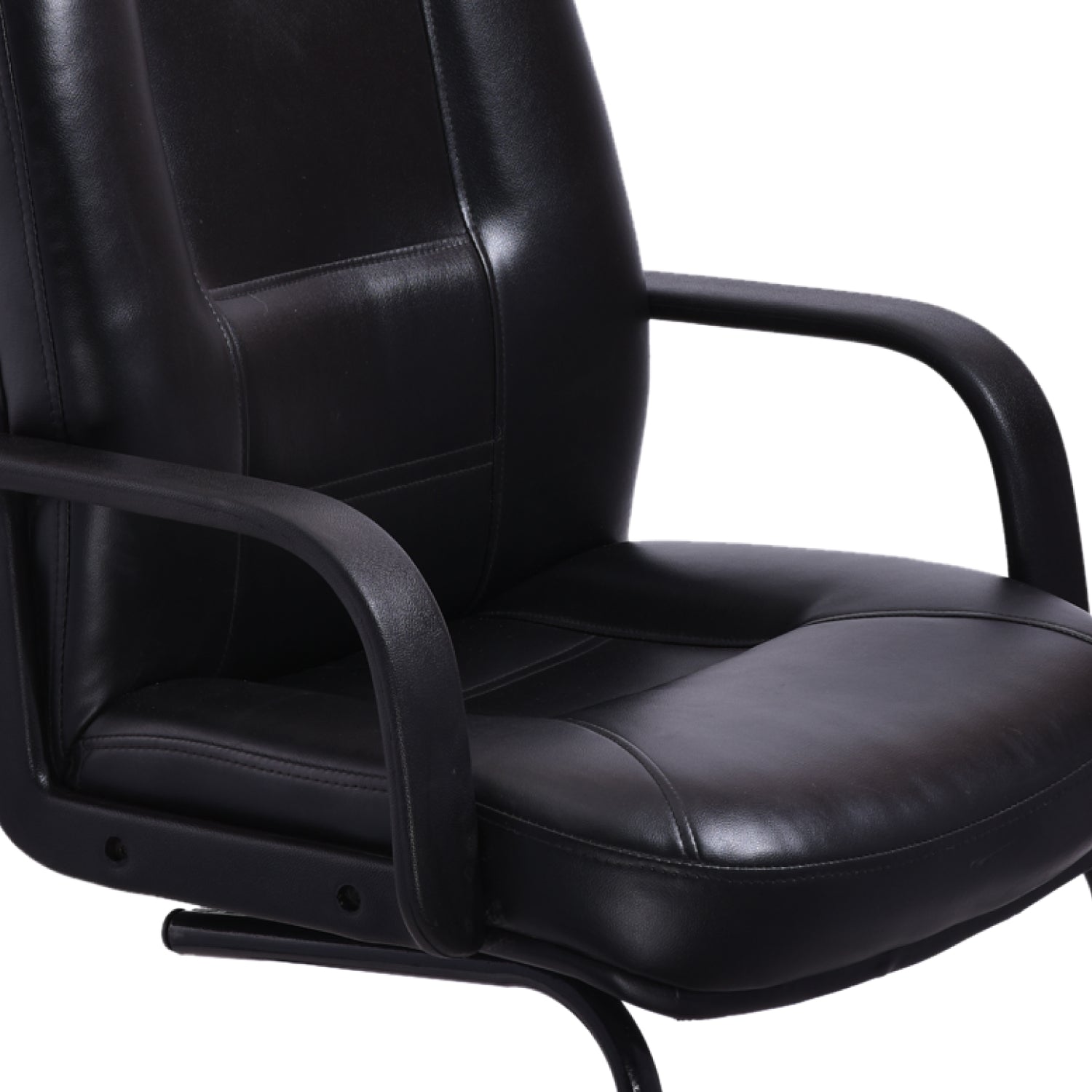 ZSV1044 Medium Back Chair by Zorin in Black Color Zorin