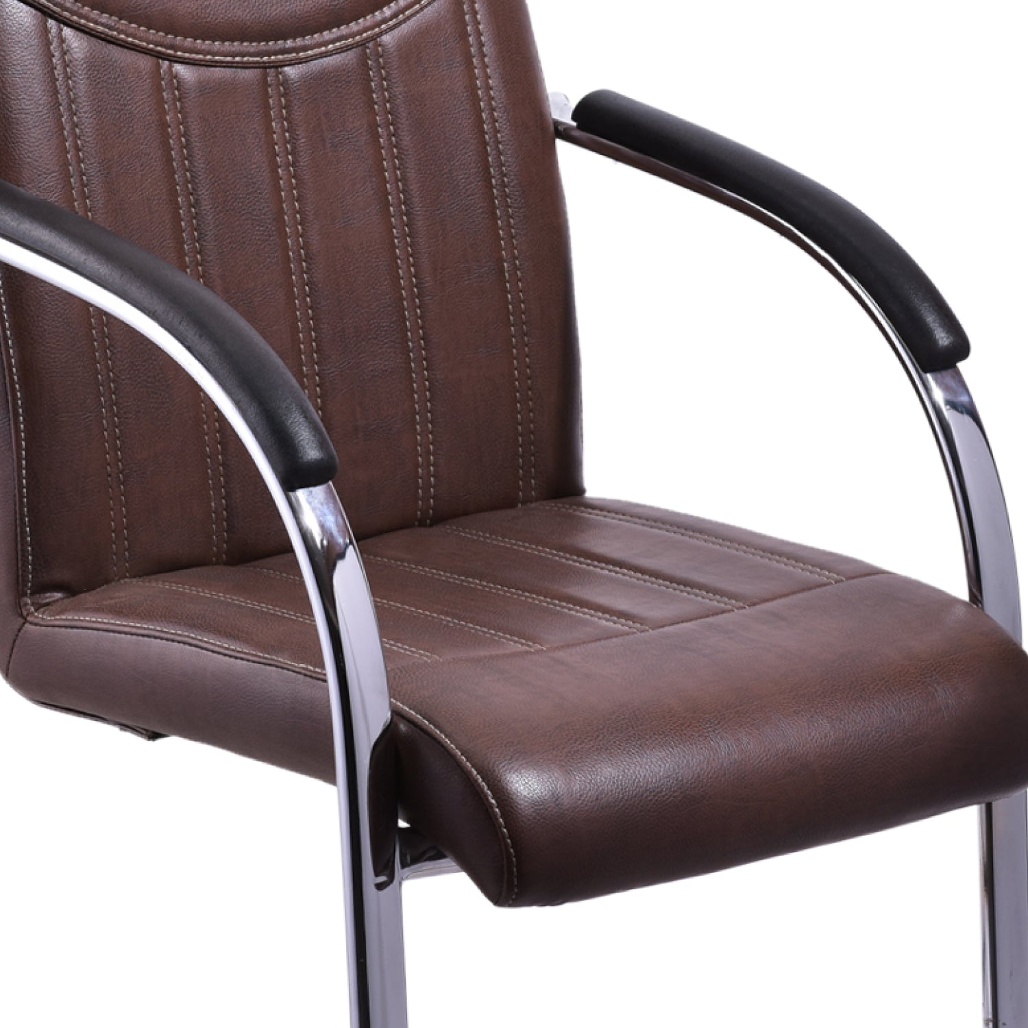 ZSV1059 Medium Back Chair by Zorin in Brown Color Zorin