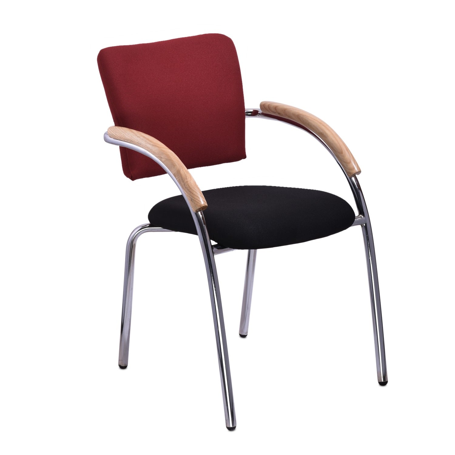 ZSV1060 Medium Back Chair by Zorin in RedBlack Color Zorin