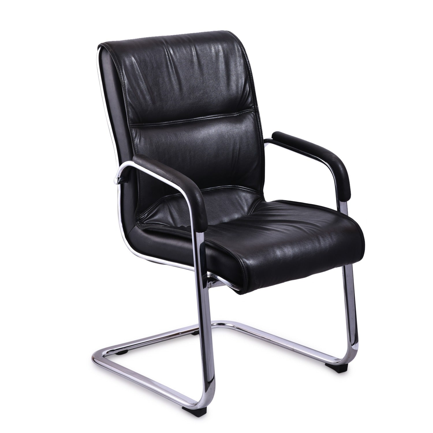 ZSV1061 Medium Back Chair by Zorin in Black Color Zorin