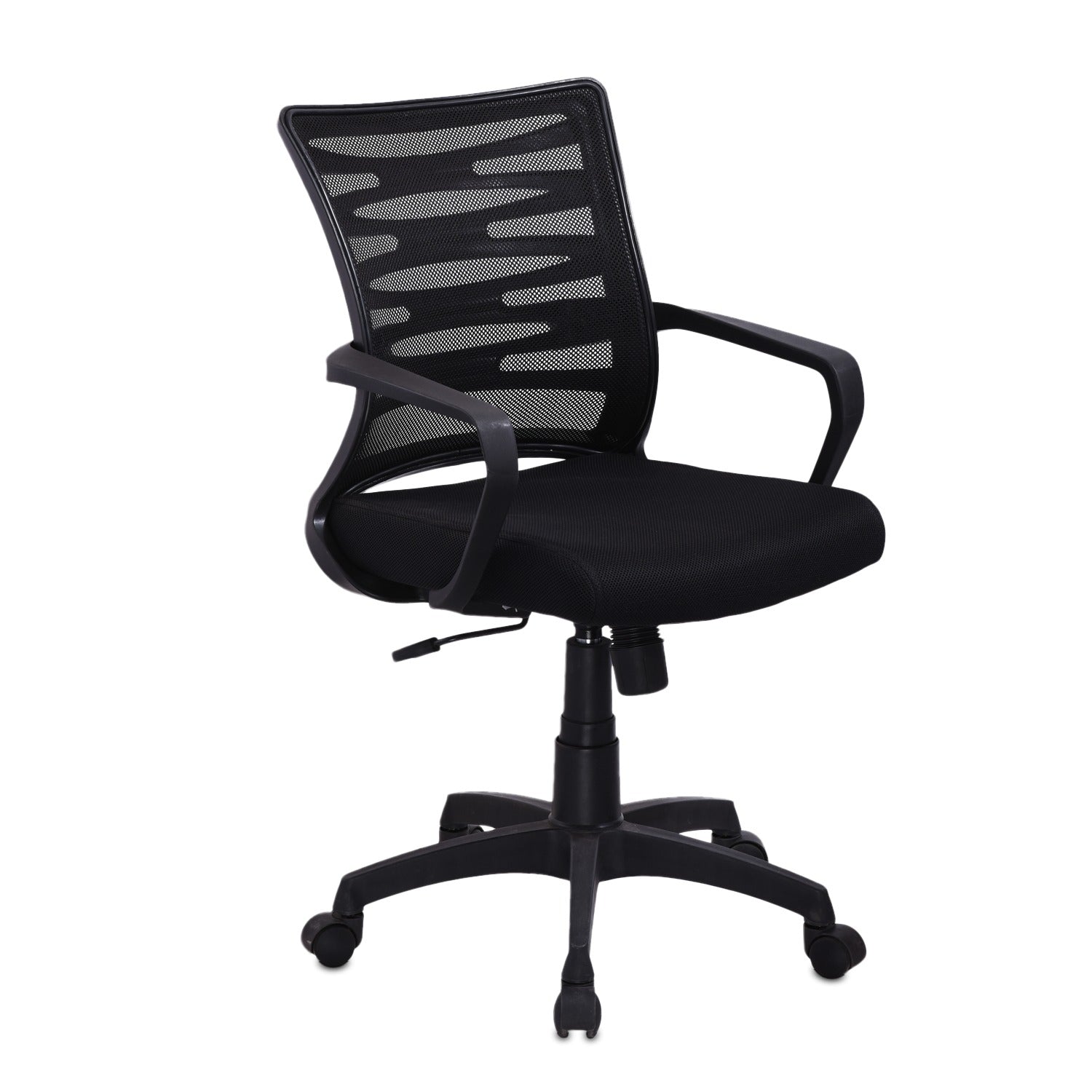 ZWS1053 Medium Back Chair by Zorin in Black Color Zorin