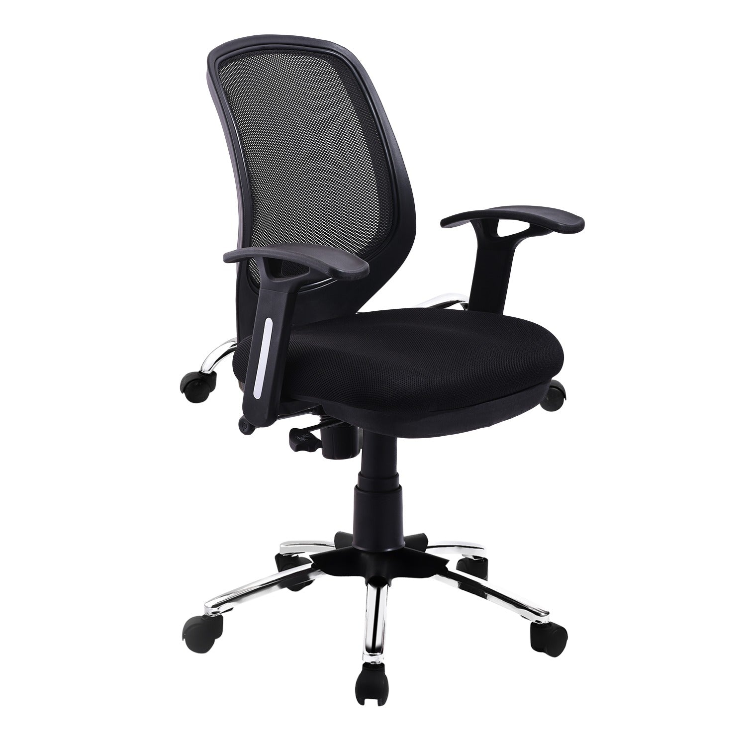 ZWS1055 Medium Back Chair by Zorin in Black Color Zorin