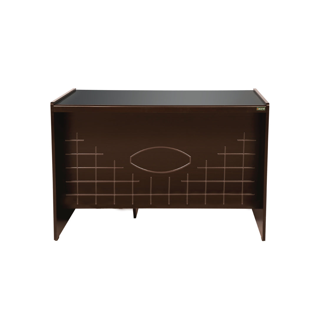 Spark4824 Office Study Table by Zorin in Walnut Finish Zorin