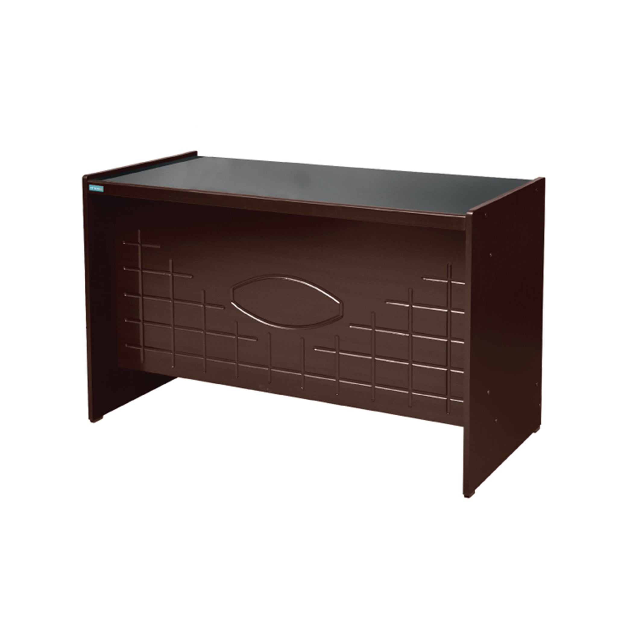 Spark4824 Office Study Table by Zorin in Walnut Finish Zorin