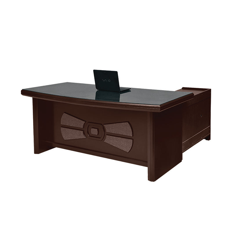 Wega6036 Office Study Table by Zorin in Walnut Finish Zorin