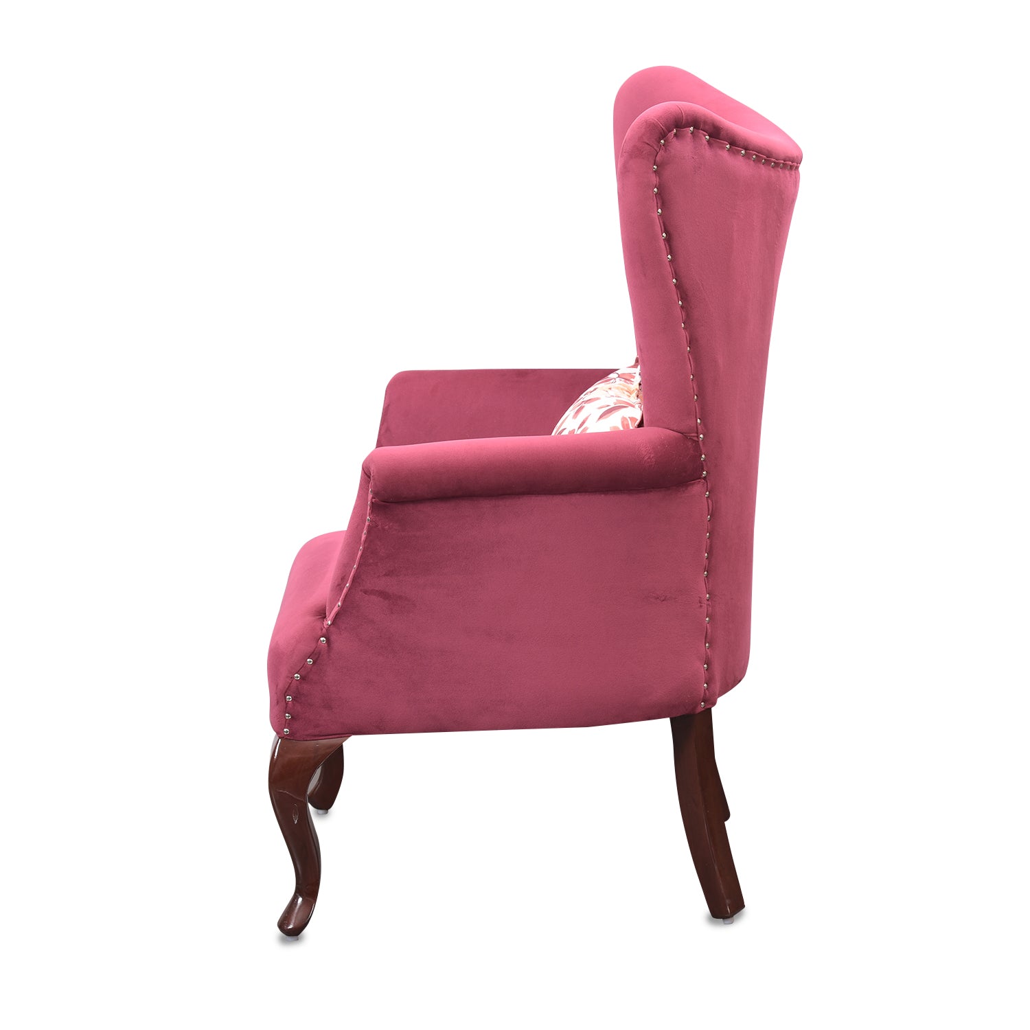 Orchid 1 Lounge Chair by Zorin in Wine Color Zorin
