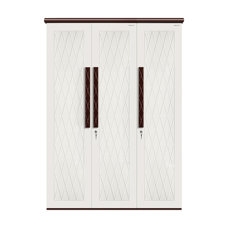 Delta 3 Door Wardrobe by Zorin in White Walnut Finish